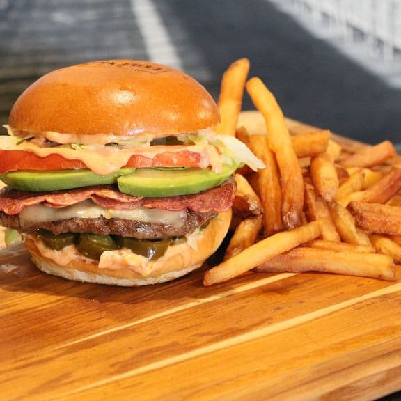 Santa Fe Burger (Hot)